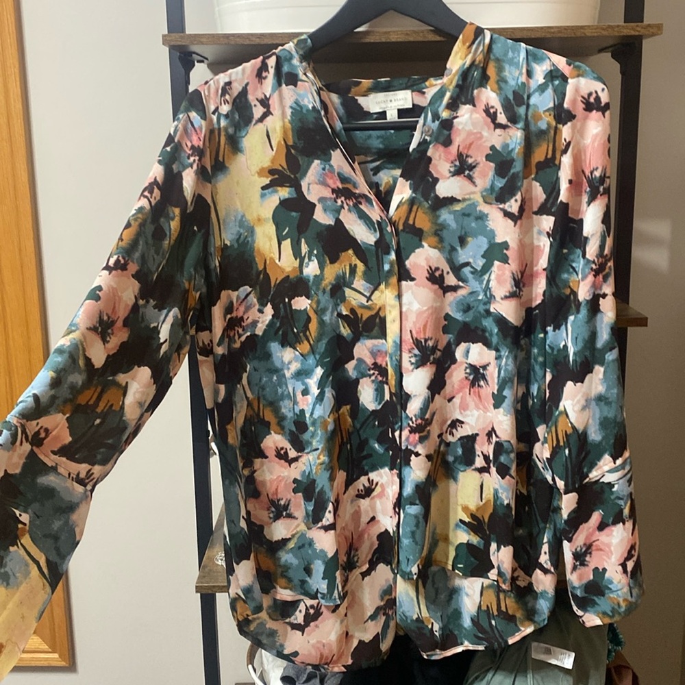 Women’s floral blouse